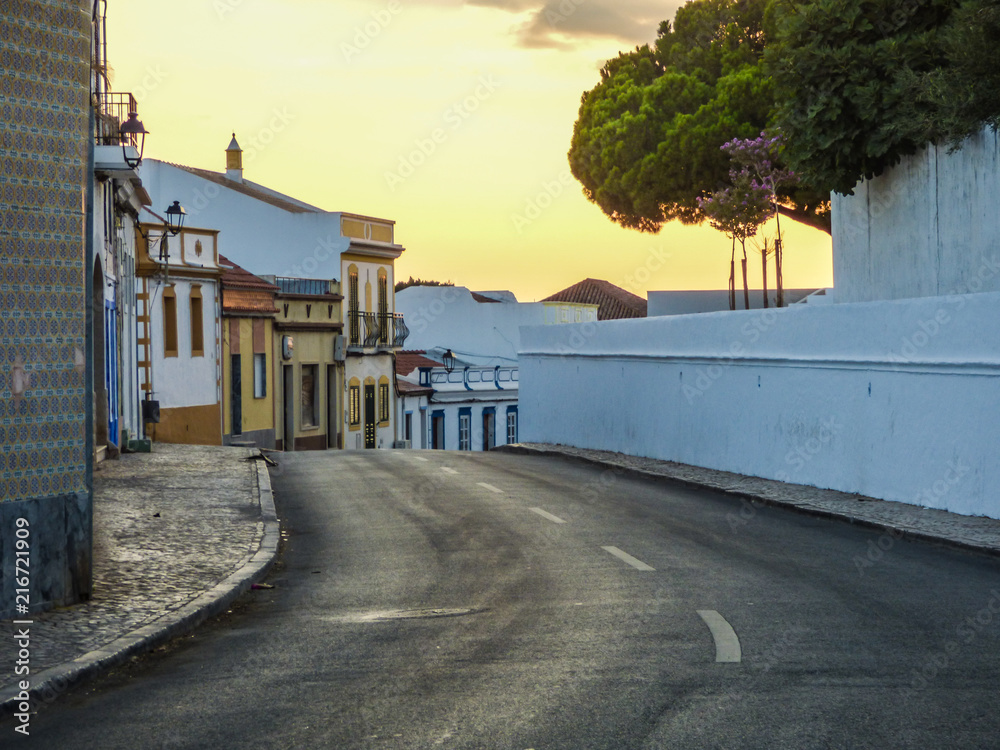 Castro Marim. Village of Algarve in Portugal next to Spain Castro Marim. Village of Algarve in Portugal next to Spain