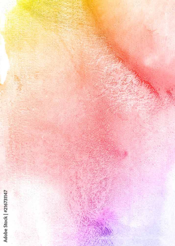 Fototapeta premium Colorful watercolor paint background.