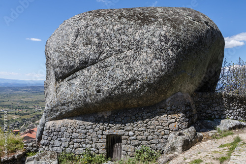 Stone house in old village in Monsanto, Portugal.