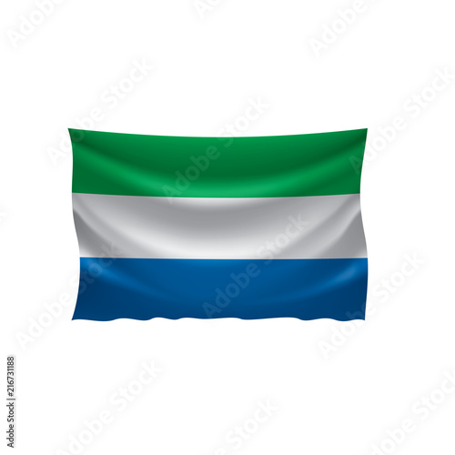 Sierra Leone flag, vector illustration Free Download Sierra Leone flag, vector illustration - GFXLoad