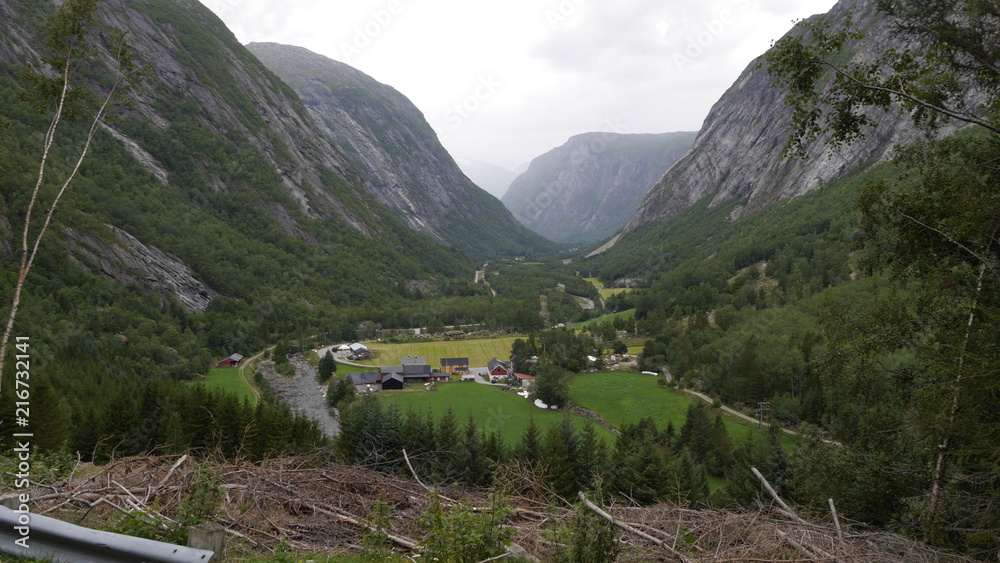 Aussicht auf Finnsetlia / Eikesdalen, Dovrefjell-Sunndalsfjella-Nationalpark, Norwegen
