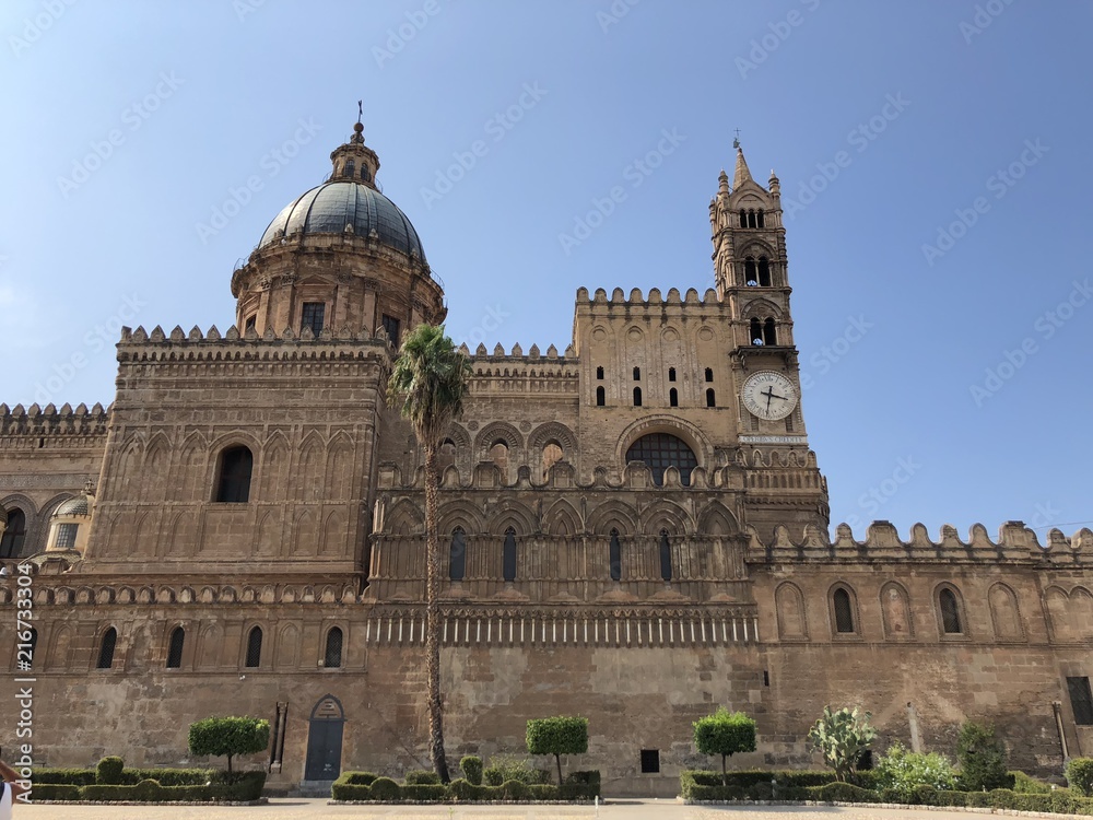 cathédrale Palermo Sicile. Italie