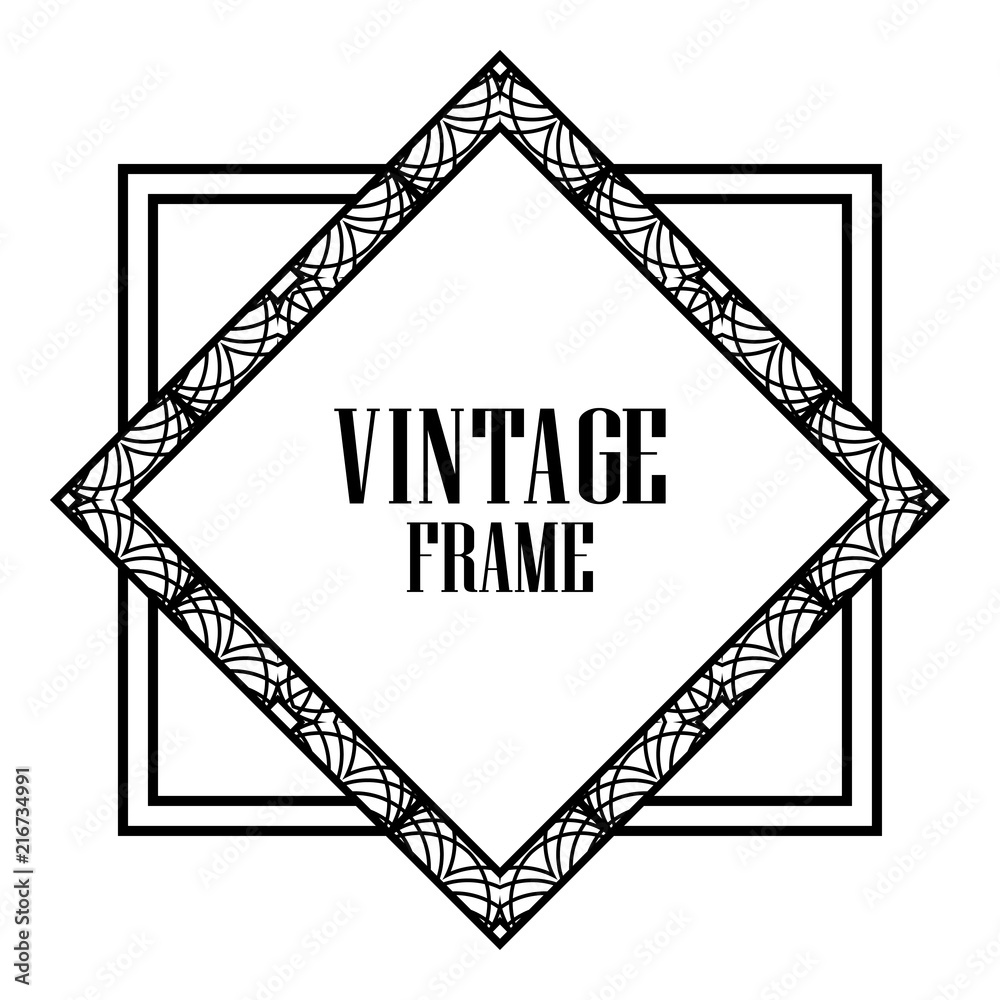 Art Deco Frame Art Deco Frame