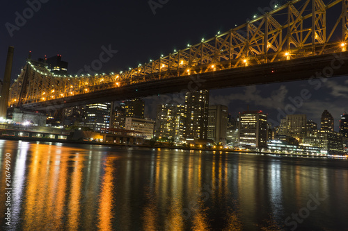 Queensboro bridge at night  © Elisa