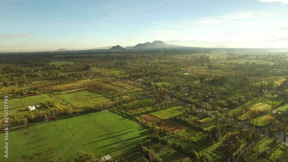 4k Aerial View of Xochimilco 4k Aerial View of Xochimilco