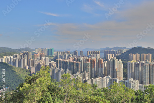 Photography the New town of Hongkong, Tseung Kwan O