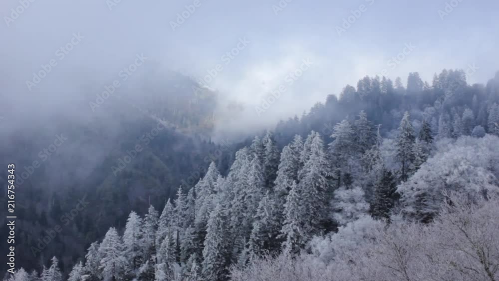 Smoky Mountains with Clouds Smoky Mountains with Clouds