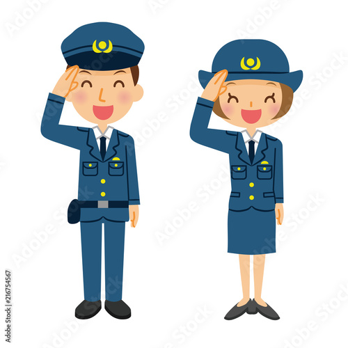 職業　警察官　男女