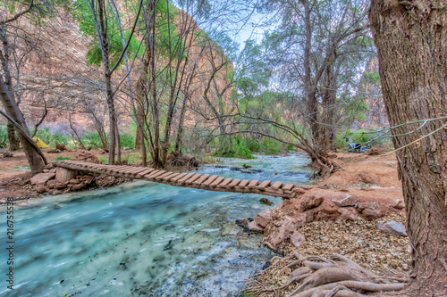 Breathtaking views of Havasu Falls and its surrounding areas photo