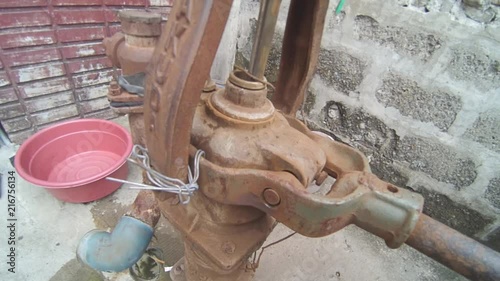 Rust and old hand pump photo