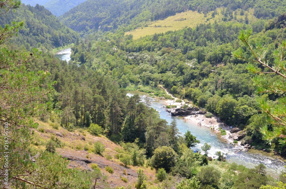 Kayak, Canoë,  gorges du Tarn, France