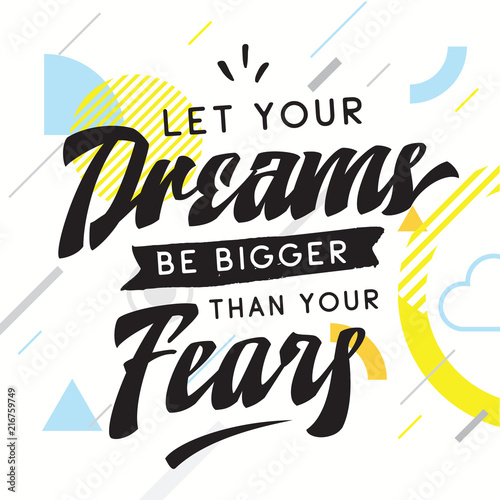 Typography for t shirt or sweatshirt printing and embroidery. Print for tee. Inspirational quote, motivation.