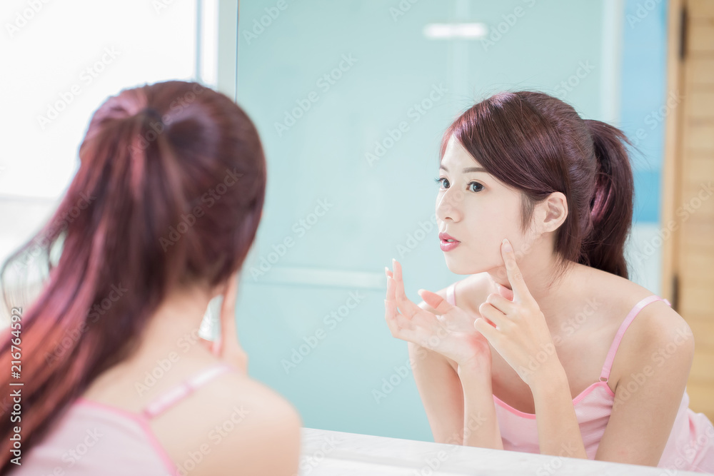 beauty woman look mirror beauty woman look mirror