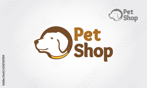 Vintage and modern logo and logotype elements for pet shop, pet house and pet clinic
