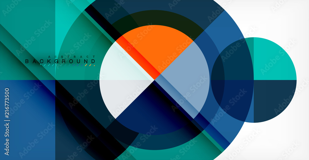 Vector circle abstract background Vector circle abstract background