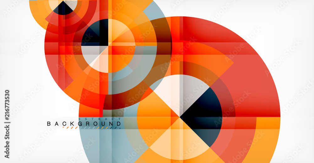Vector circle abstract background Vector circle abstract background