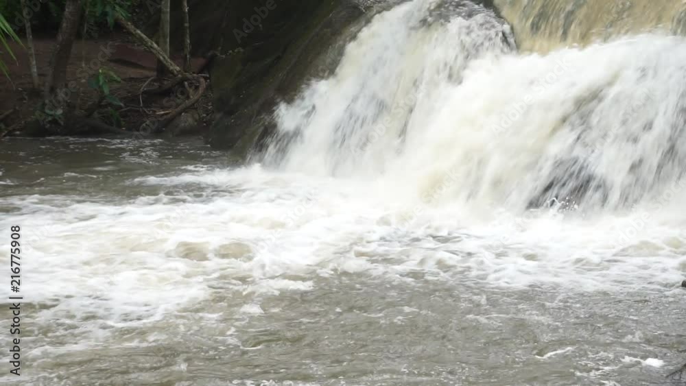 Water falls in nature rainy season Water falls in nature rainy season