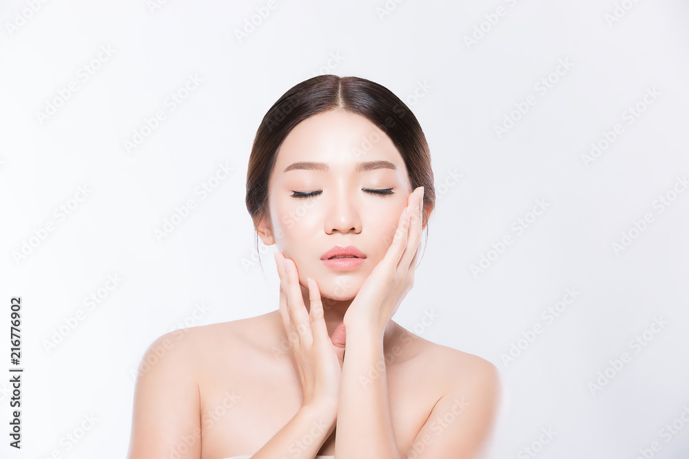 Beauty woman asia and have white skin charm Beauty woman asia and have white skin charm