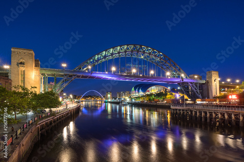 Tyne Bridge between Newcastle and Gateshead photo