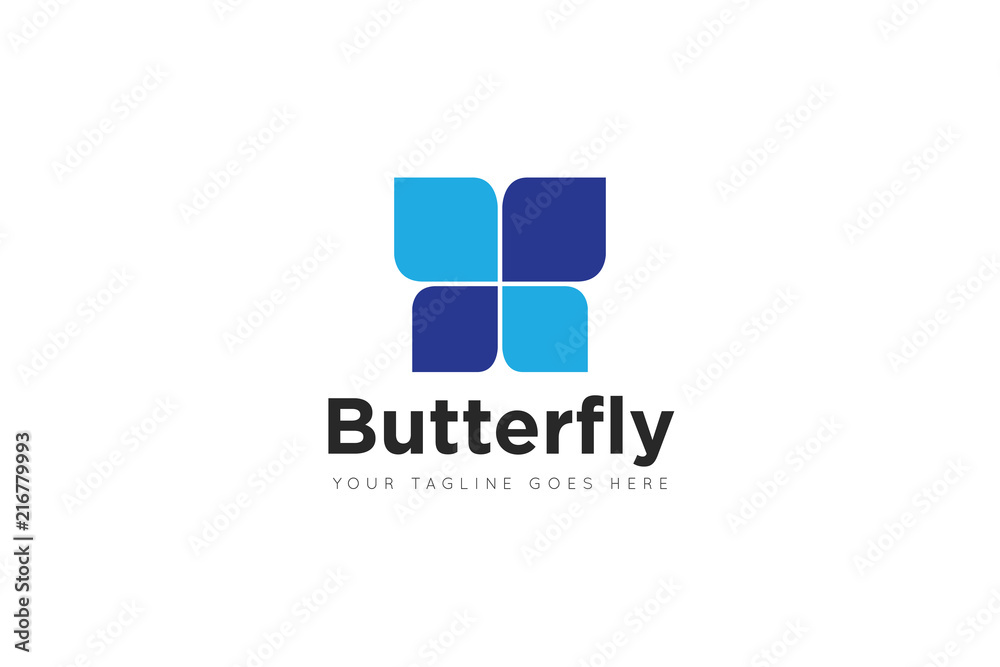 butterfly logo and icon Vector design Template. Vector Illustrator Eps.10 butterfly logo and icon Vector design Template. Vector Illustrator Eps.10