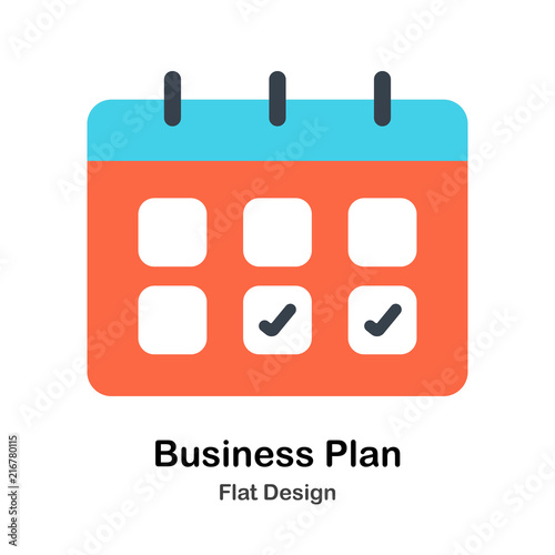 Free Download Business Plan Flat Illustration - GFXLoad