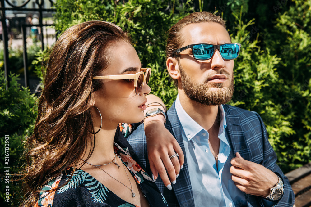 Fototapeta premium fashionable young people