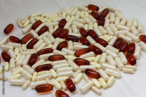 Bilde på lerret Dietary supplements a source of health