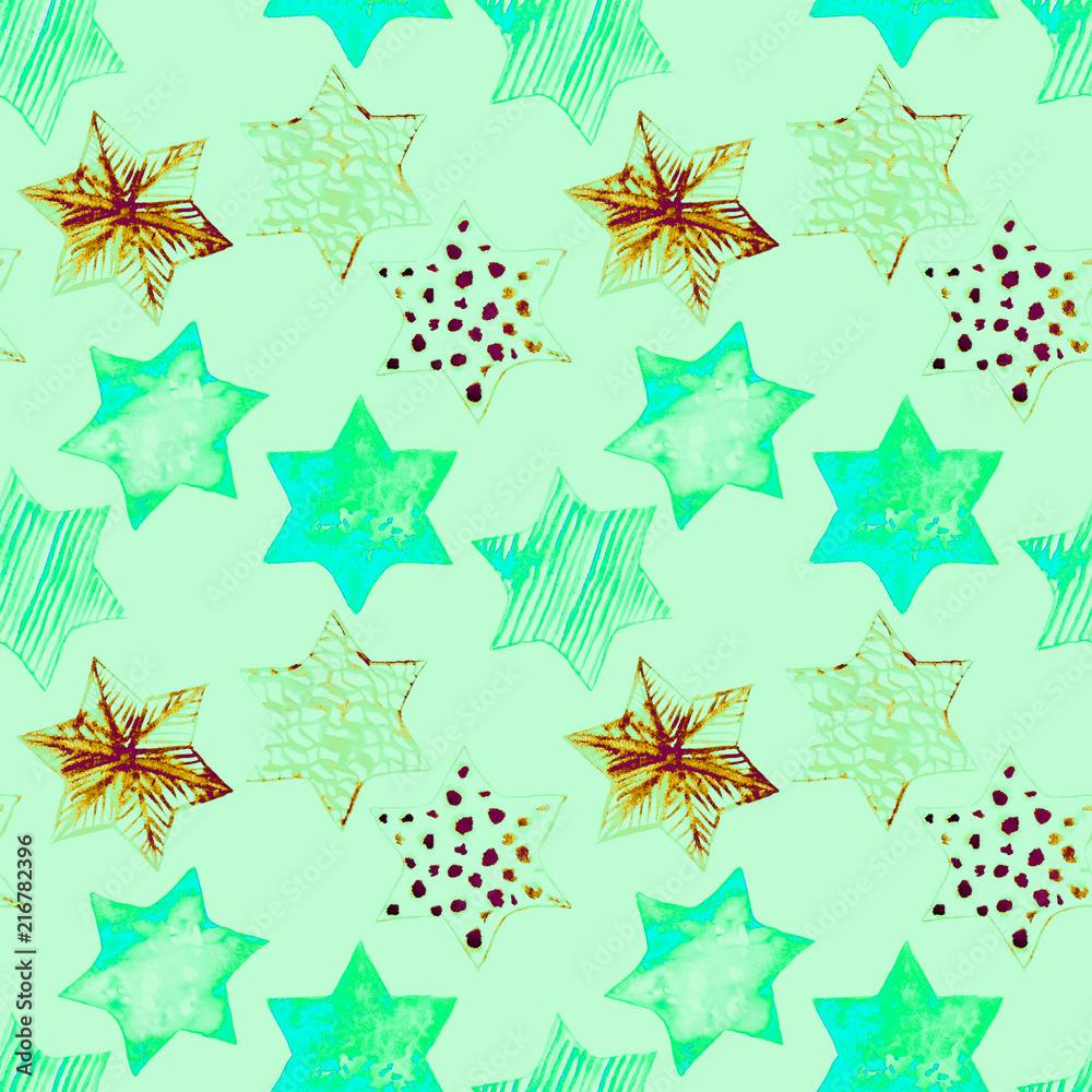Seamless Watercolor Stars Pattern. Magic Festive Background. Hand Drawn Doodle Stars. Baby Design. Abstract Rapport for Wallpaper, Textile, Linen, Wrapping, Posters, Cards, Banner. New Year, Birthday Seamless Watercolor Stars Pattern. Magic Festive Background. Hand Drawn Doodle Stars. Baby Design. Abstract Rapport for Wallpaper, Textile, Linen, Wrapping, Posters, Cards, Banner. New Year, Birthday