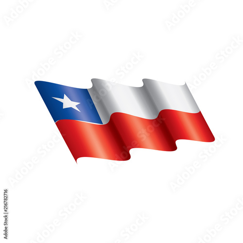 Free Download Chile flag, vector illustration - GFXLoad