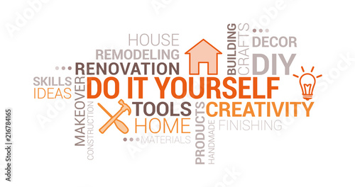 Do it yourself and home renovation tag cloud