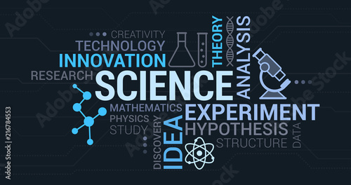 Science, innovation and research tag cloud