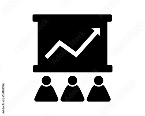 arrow chart icon