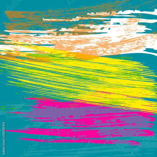 abstract color pattern in graffiti style Quality vector illustration for your design