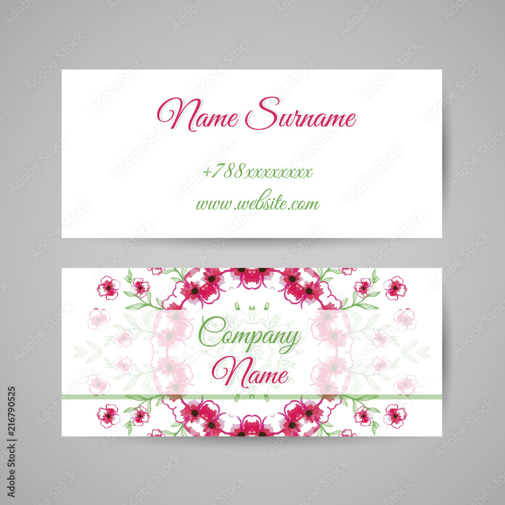Obraz premium Round Flowers 5