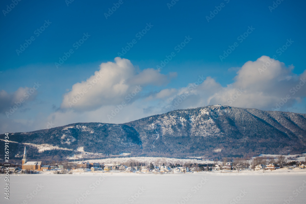 Carleton St-Joseph Mountain during Winter