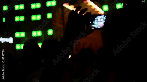Recording the concert with smartphone