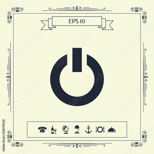 Power button icon