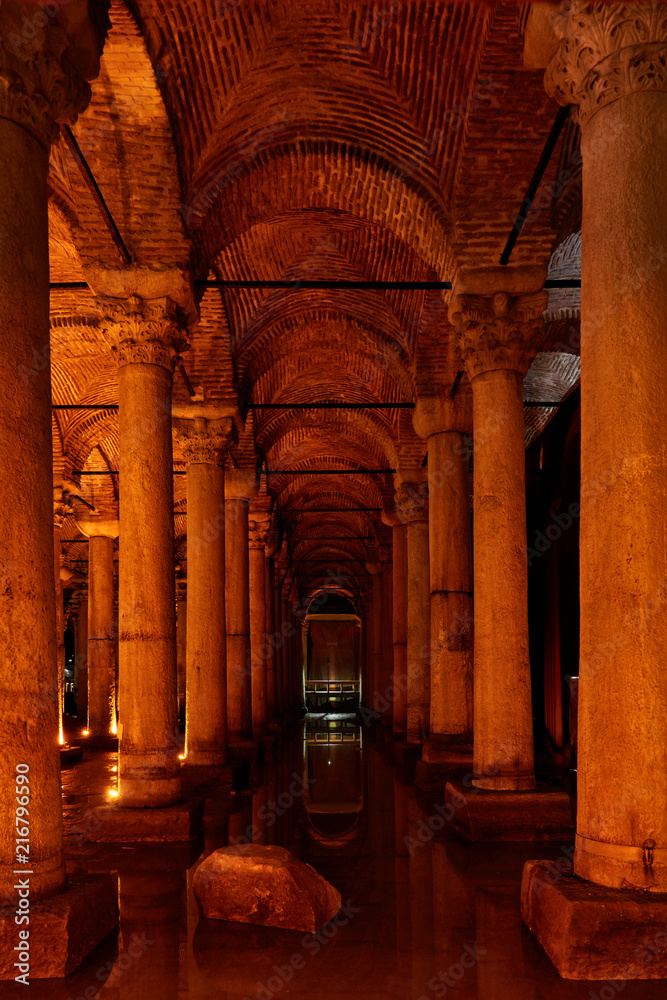 Obraz premium Basilica Cistern - Yerebatan Sarnici