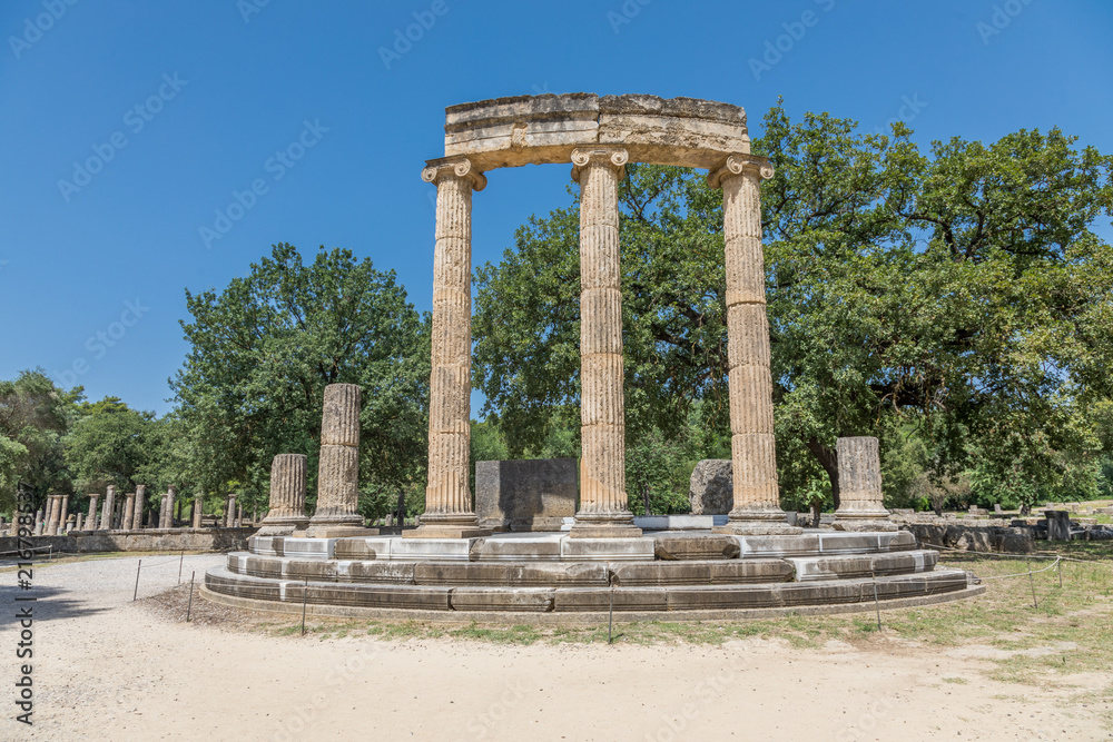 Philippeion, site archéologique d'Olympie