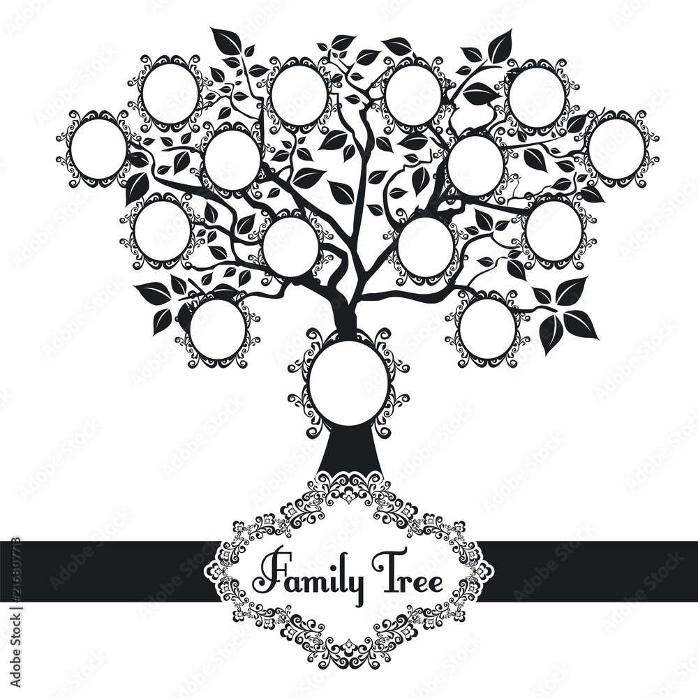 black family tree names