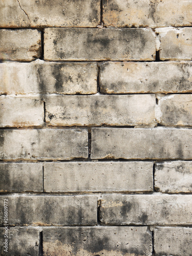 grunge concrete block wall