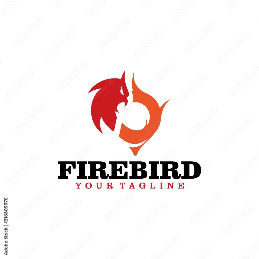 Fast bird logo Fast bird logo