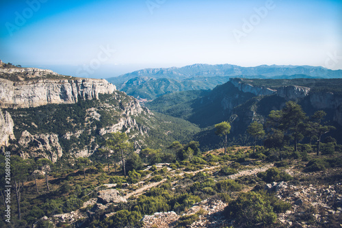 Landscapes of the set of mountains of Spain, in Catalonia. © Sergi