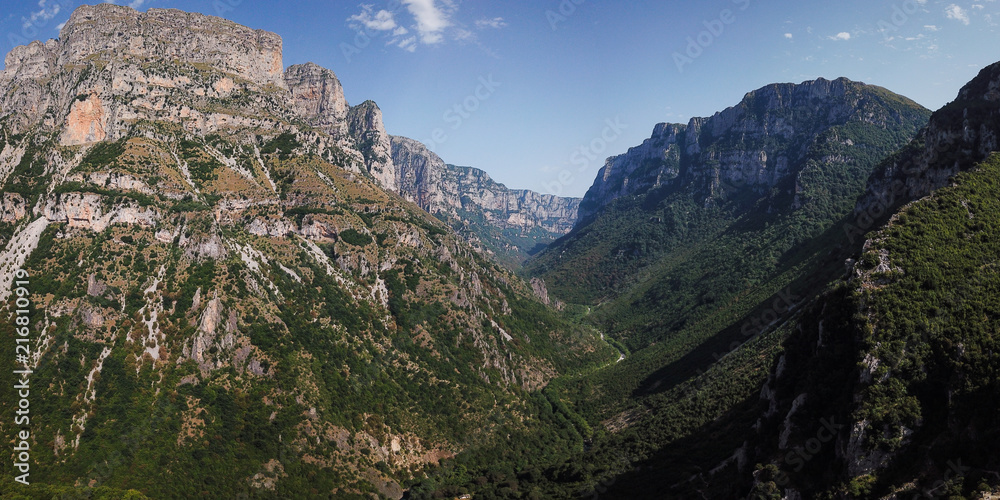 The Vikos Gorge in northern Greece is listed as the deepest gorge in the world by the Guinness Book of Records. The gorge is found in Vikos–Aoös National Park.