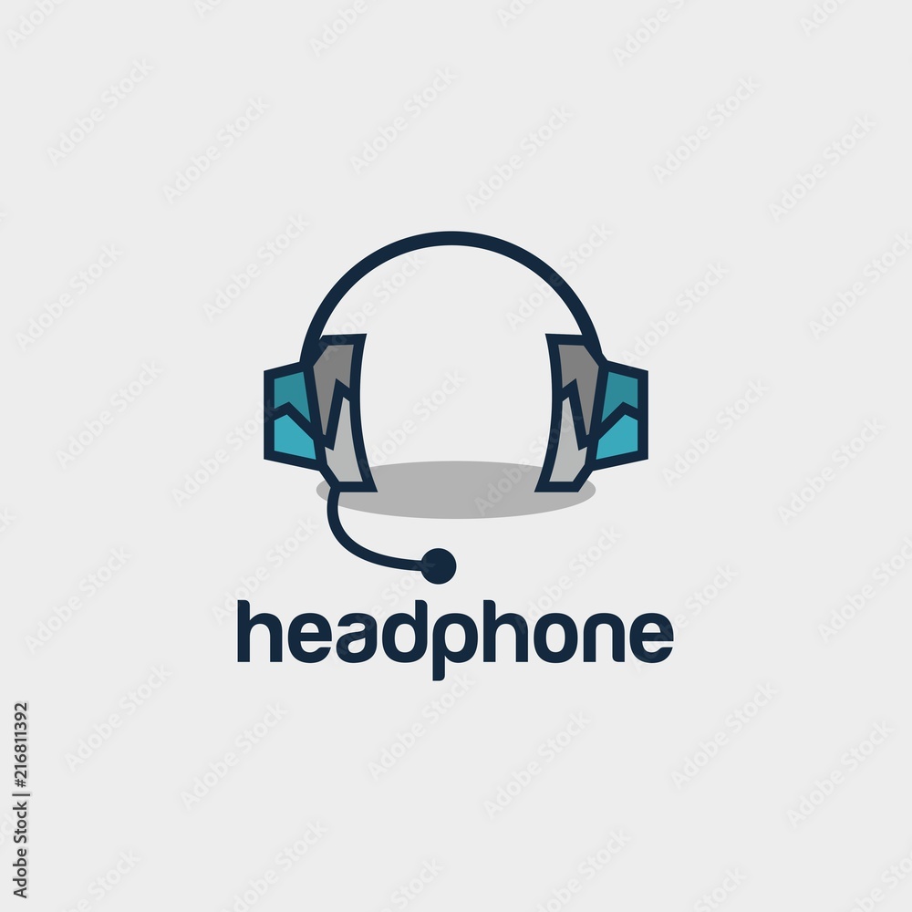 Headphone logo Headphone logo