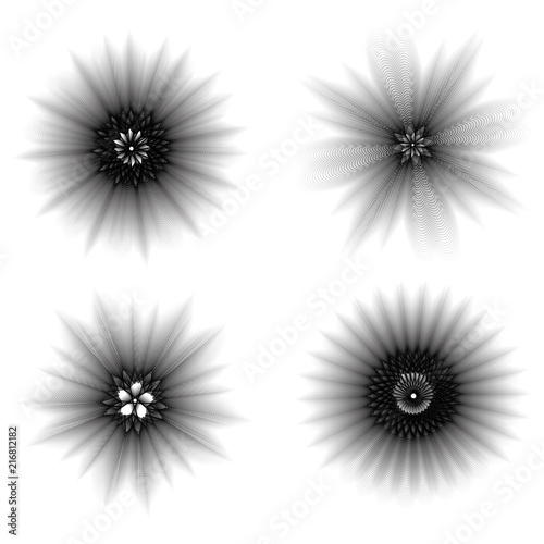 flower 3d geometry of nature