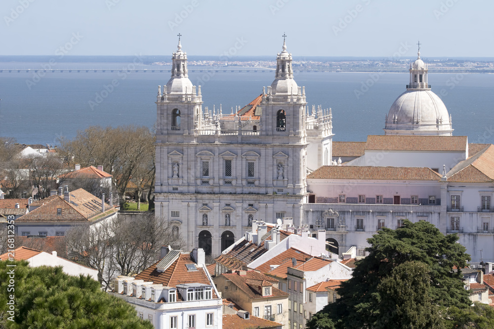 Iglesia de Sao Vicente de Fora en Lisboa