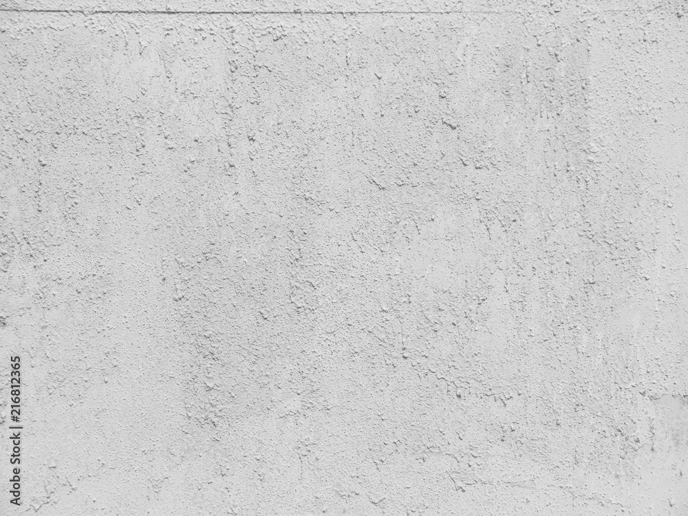 Obraz premium white cement plaster wall background