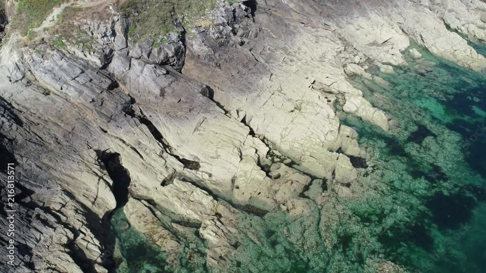 Falaise en drone