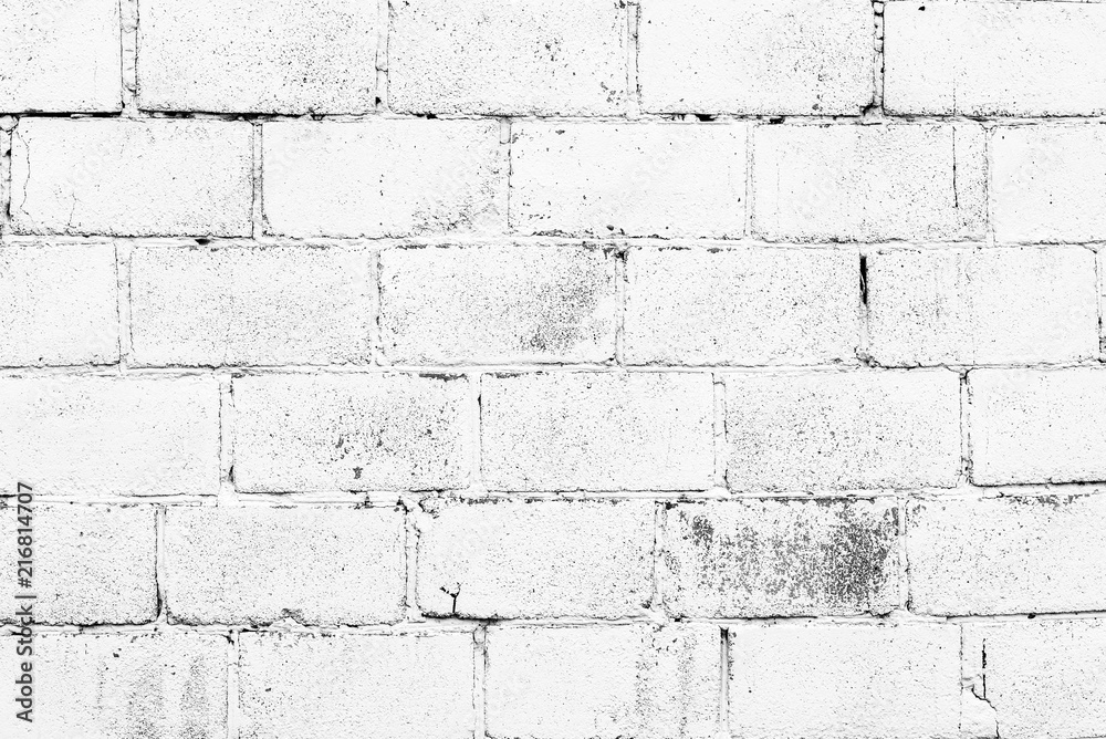 Brick texture with scratches and cracks
